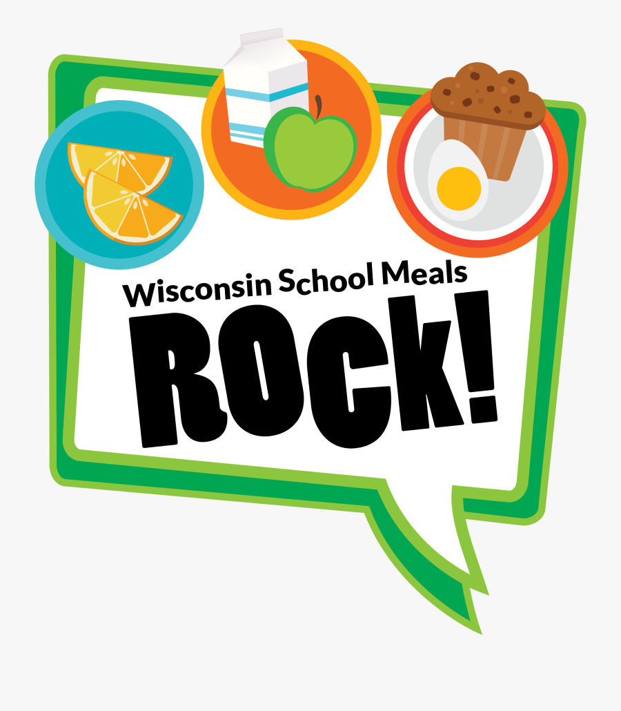 Hungry Clipart Evening Meal - Wisconsin School Meals Rock, Transparent Clipart
