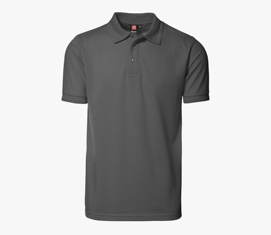 Grey Polo Shirt Png Clipart Background - Polo Shirt, Transparent Clipart