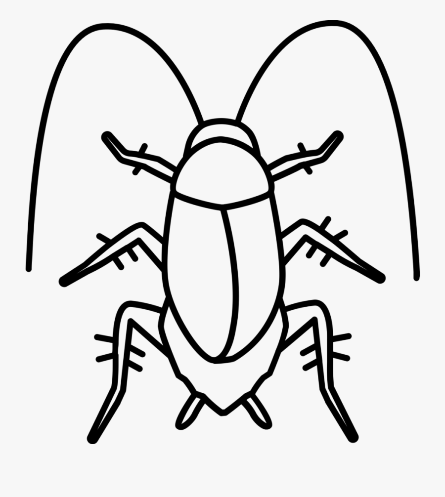 Collection Of Free Cockroach Drawing Paper Download - Ipis Clip Art, Transparent Clipart