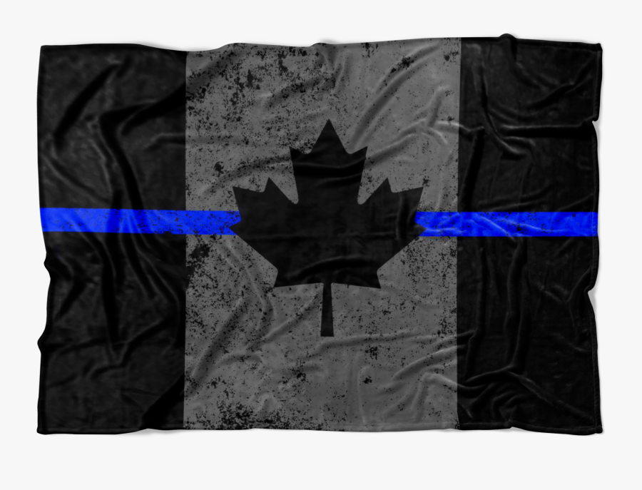 Tbl Canadian Maple Leaf Flag V2 Fleece Blanket - Rainbow Flag Size Small, Transparent Clipart