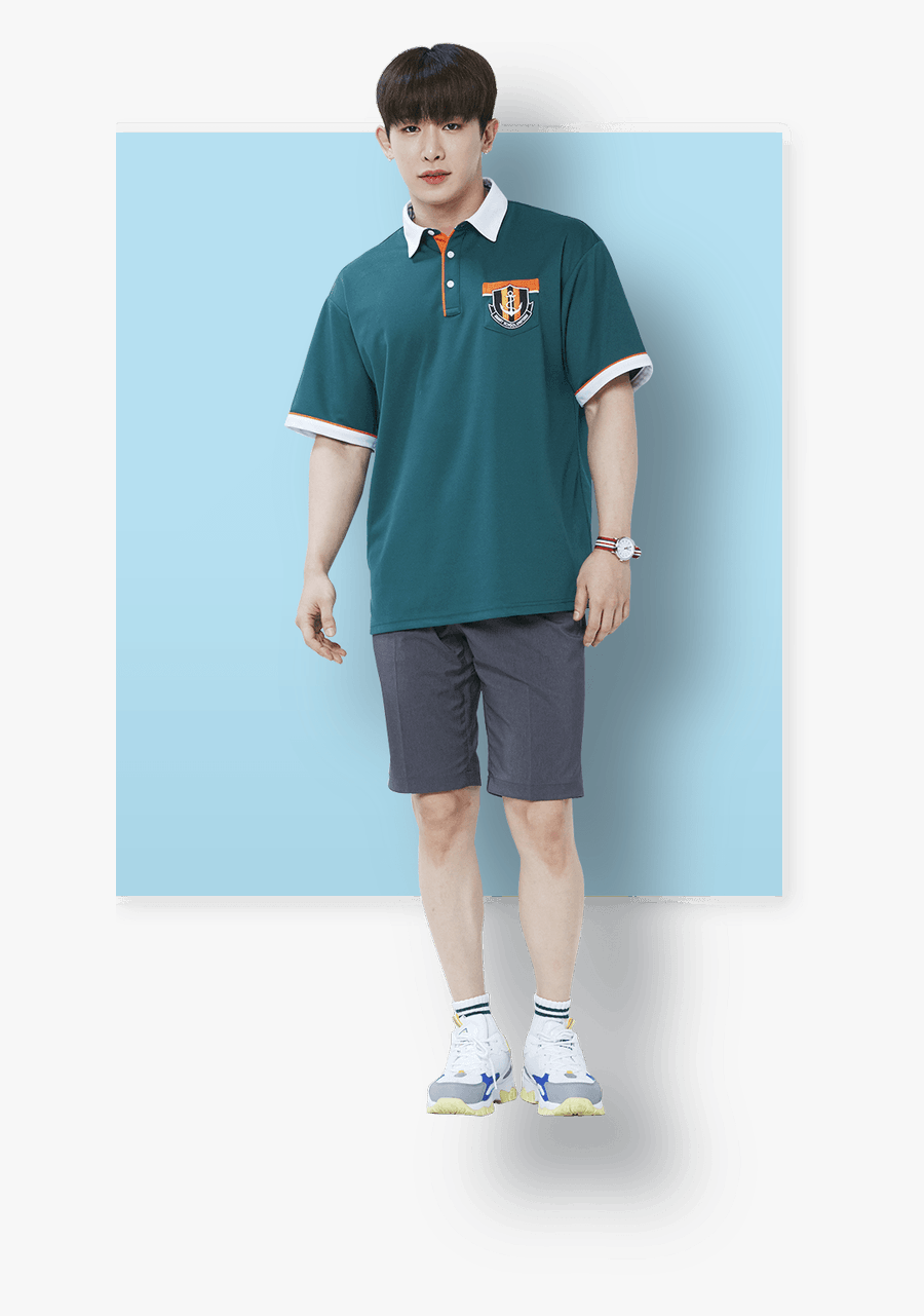 Transparent Wonho Png - Polo Shirt, Transparent Clipart