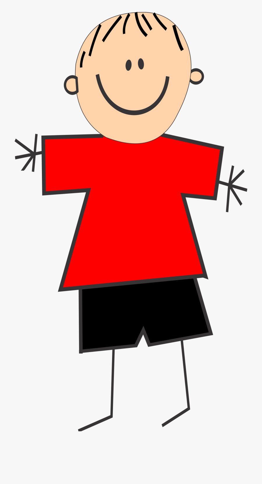 Emotion,human Behavior,angle - Boy With Red Shirt Clipart, Transparent Clipart