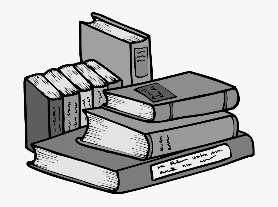 Cartoon Transparent Background Books Png, Transparent Clipart