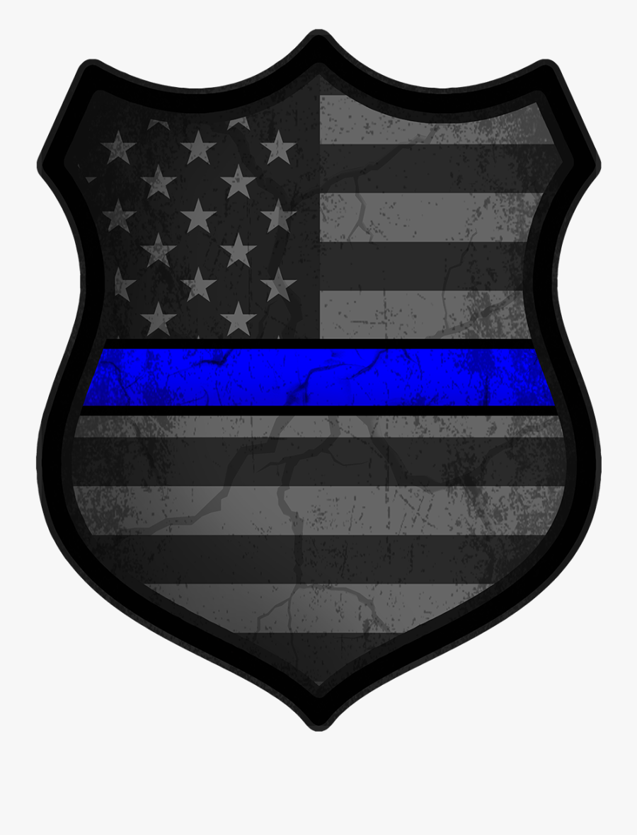 Alabama Thin Blue Line Flag, Transparent Clipart