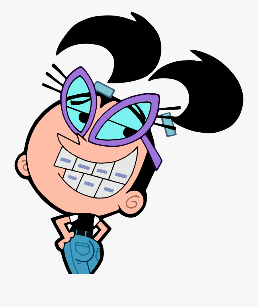 Braces Clipart Animated - Tootie Timmy Turner, Transparent Clipart