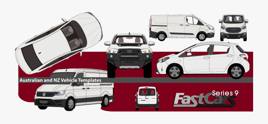 Vehicle Templates - Vehicle Templates Australia, Transparent Clipart