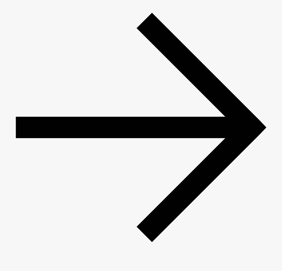 Computer Icons Opposite Arrows Symbol - Black Right Arrow Png, Transparent Clipart