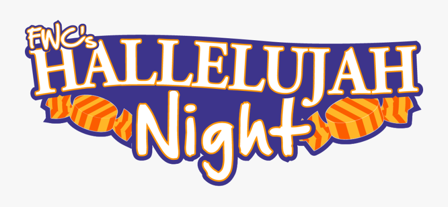 Hallelujah Night Christian - Calligraphy, Transparent Clipart