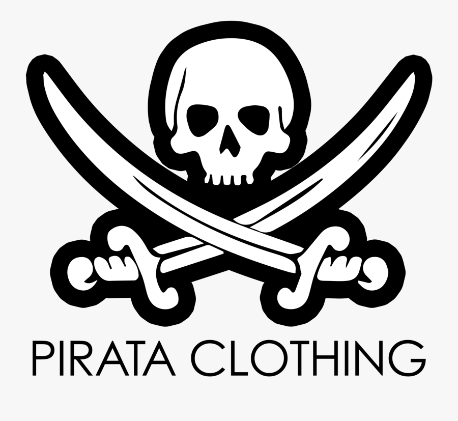 Jolly Roger Pirate Embroidered Patch Iron-on Golden - Jolly Roger Png, Transparent Clipart