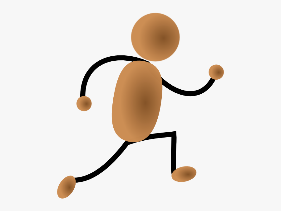 Running Person Gif Png, Transparent Clipart