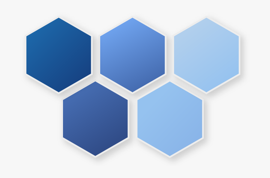 3d Hexagon Shape Download - 3d Hexagon Shape Png, Transparent Clipart