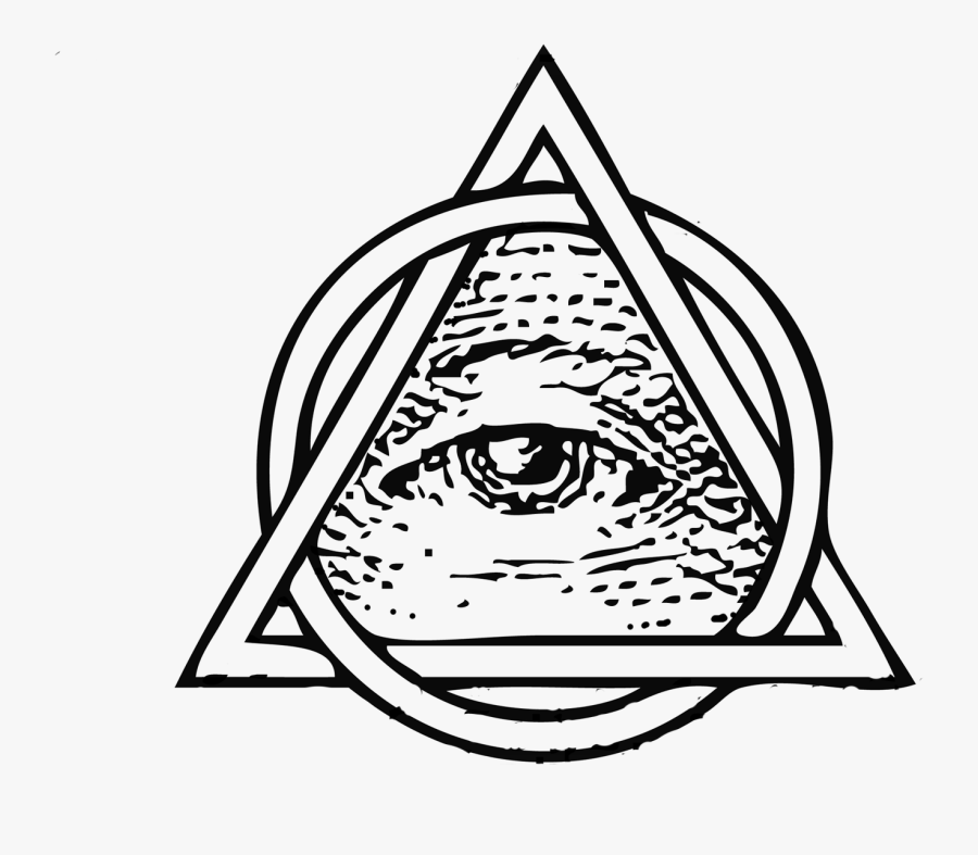 All Seeing Eye Png - Alchemical Symbol Triangle And Circle, Transparent Clipart