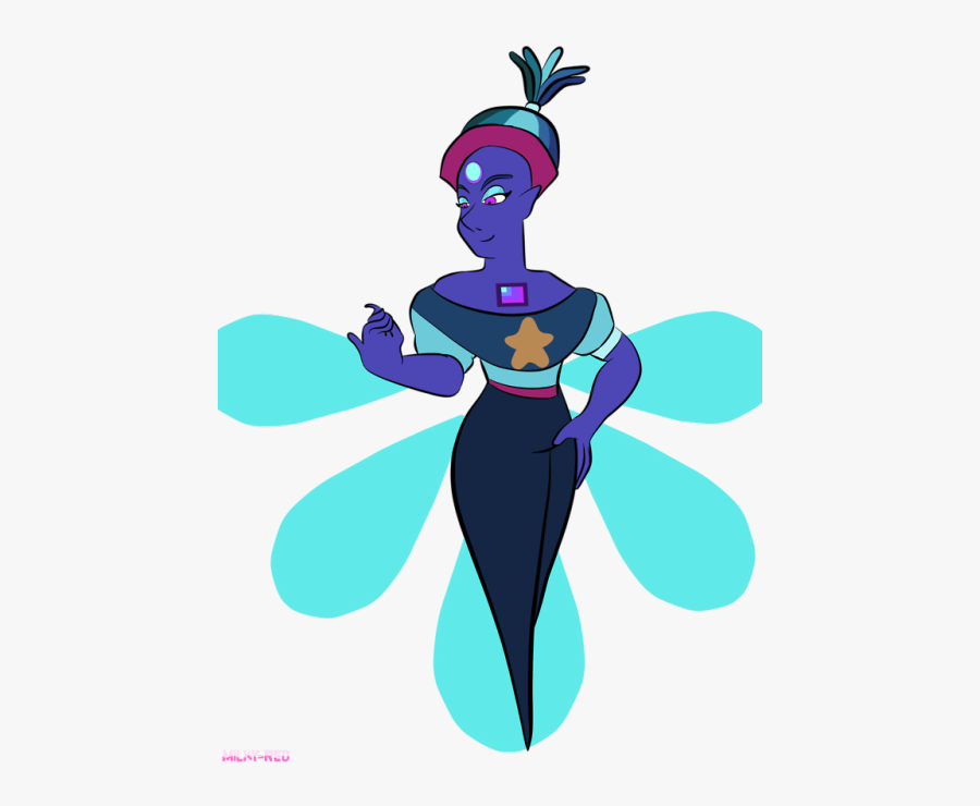 Been Seeing A Lot Of Bismuth/crystal Gem Fusions Go - Cartoon, Transparent Clipart