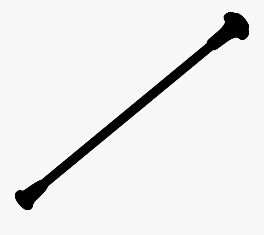 Baton Twirling Clip Art - Abu Garcia Black Max Rod, Transparent Clipart