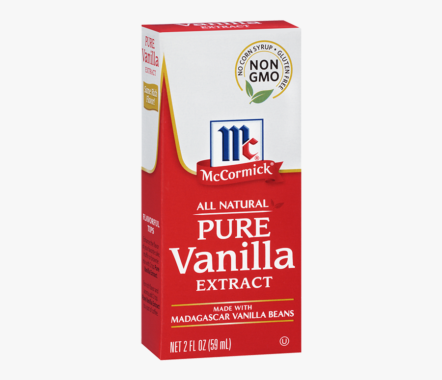 Mccormick® Pure Vanilla Extract - Mccormick Pure Vanilla Extract, Transparent Clipart