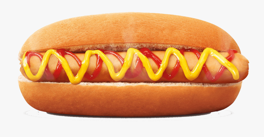 Hot Dog Png Free Background - Hot Dog Burger Png, Transparent Clipart