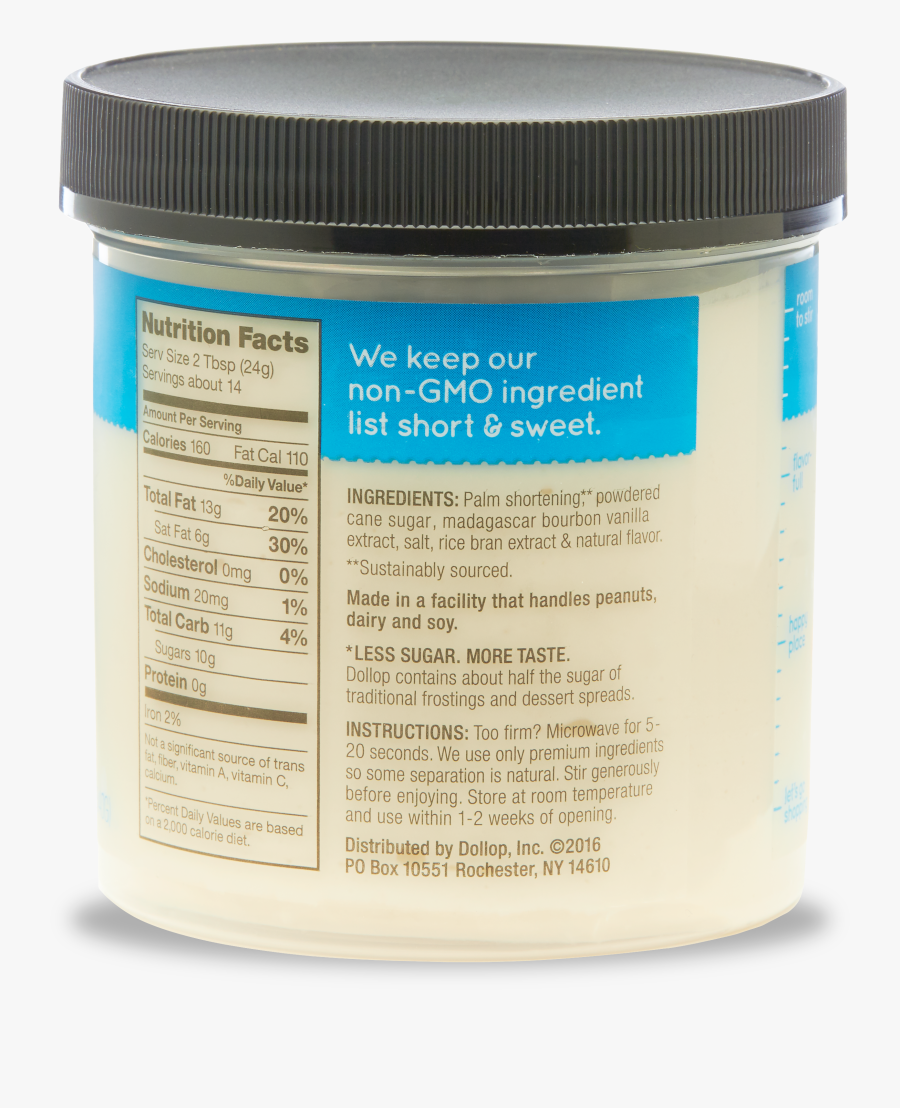 Madagascar Vanilla Gourmet Frosting - Animal, Transparent Clipart