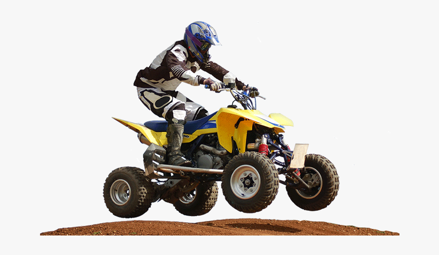 Atv Extreme Quad Bike Rider All Terrain Vehicle Motorcycle - Quad Png, Transparent Clipart