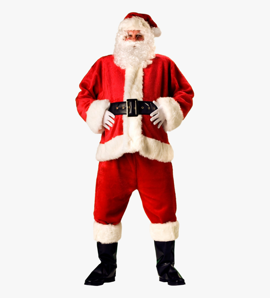Santa Claus Body, Transparent Clipart