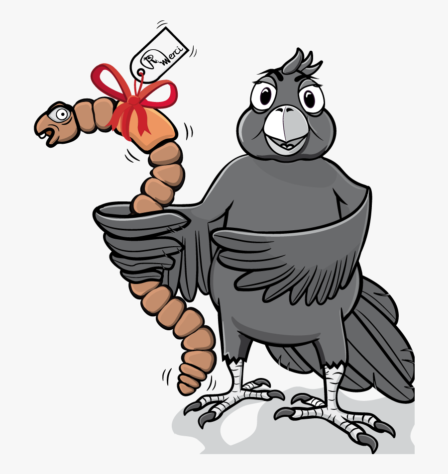 Early Bird Cartoon Thumbnail - Cartoon, Transparent Clipart