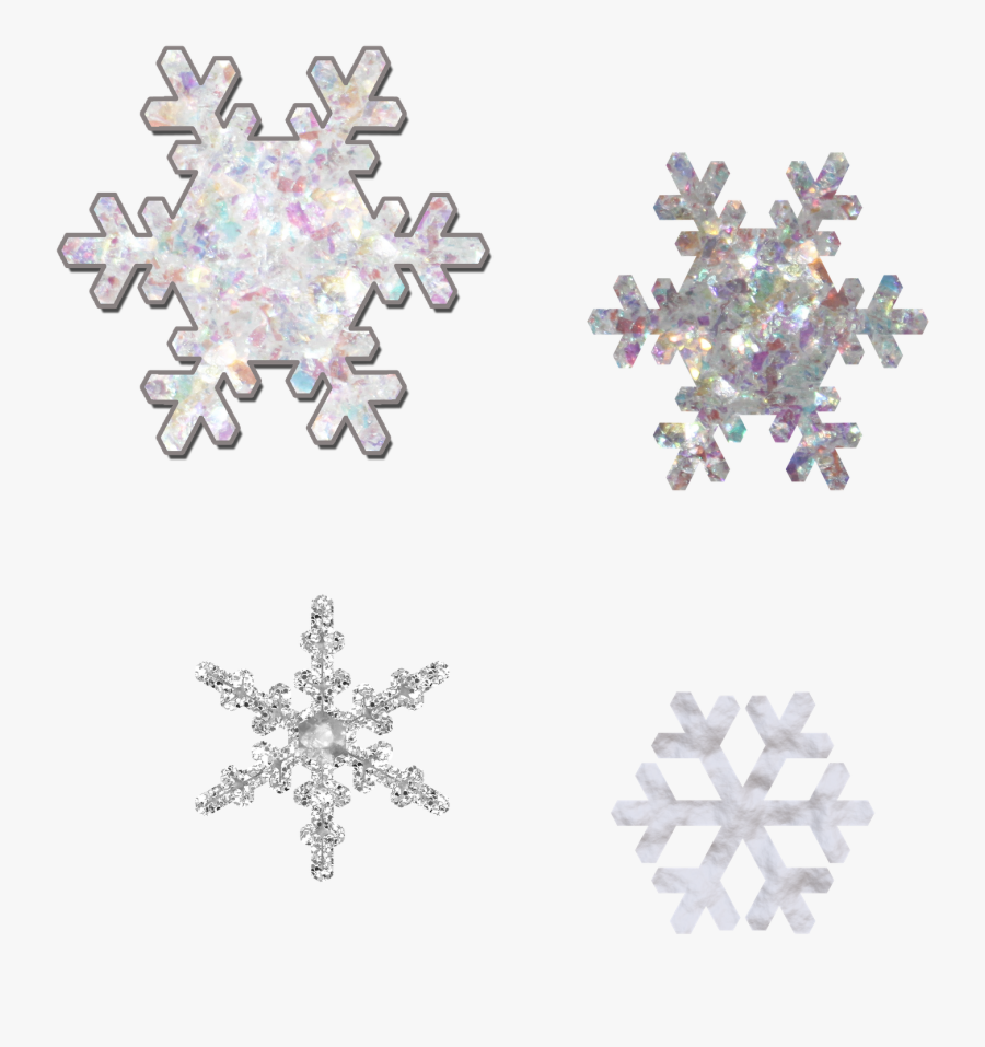 Snowflakes Border Png - Snowflake Matching Worksheets, Transparent Clipart