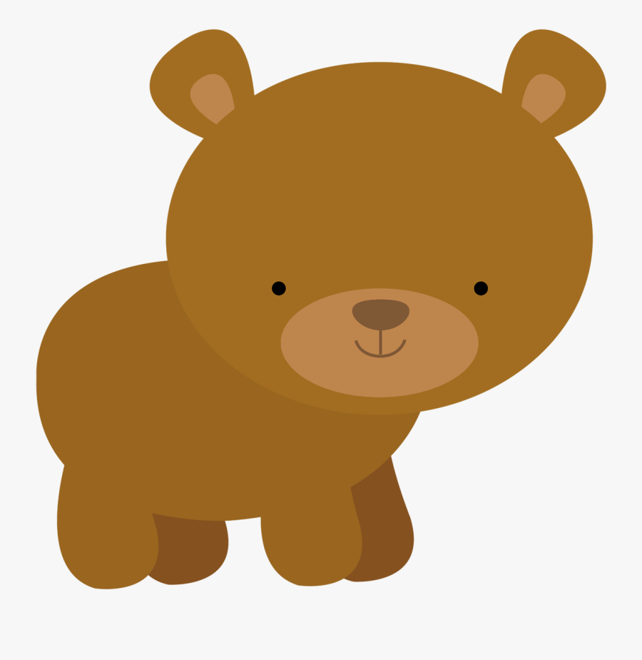 Transparent Urso Png - Woodland Baby Animals Png, Transparent Clipart