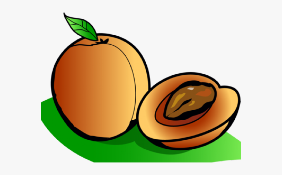 Apricots Clipart, Transparent Clipart
