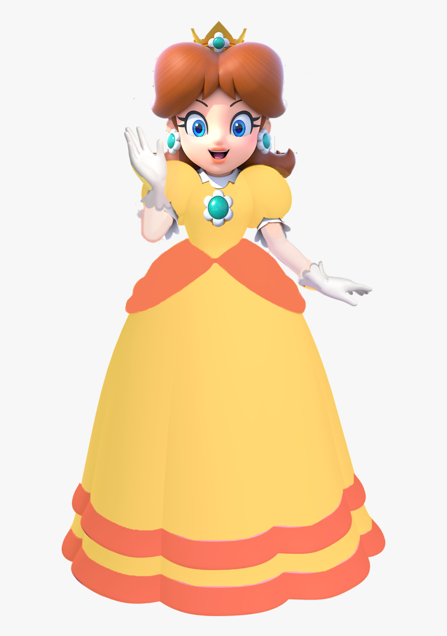 Transparent Apricot Clipart - Princesa Daisy, Transparent Clipart