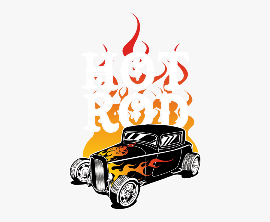 Hot Rod Flames Png - Cartoon Hot Rod Flames, Transparent Clipart