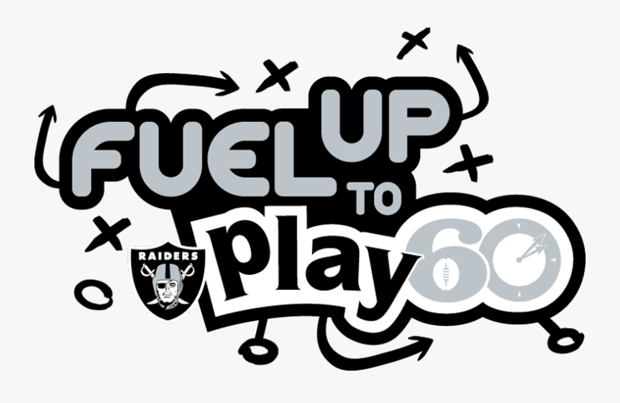Fuel Up To Play 60 Raiders, Transparent Clipart