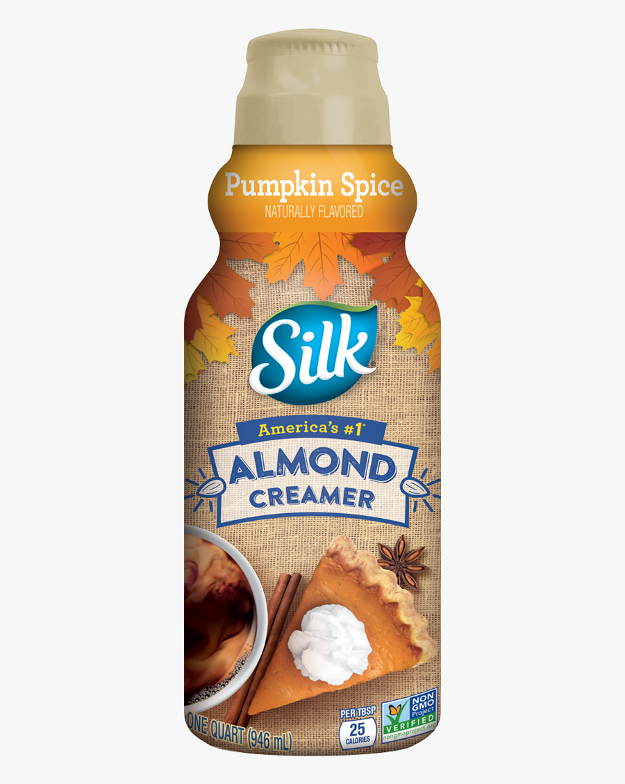 Starbucks Pumpkin Spice Png - Silk Almond Creamer Sweet And Creamy, Transparent Clipart