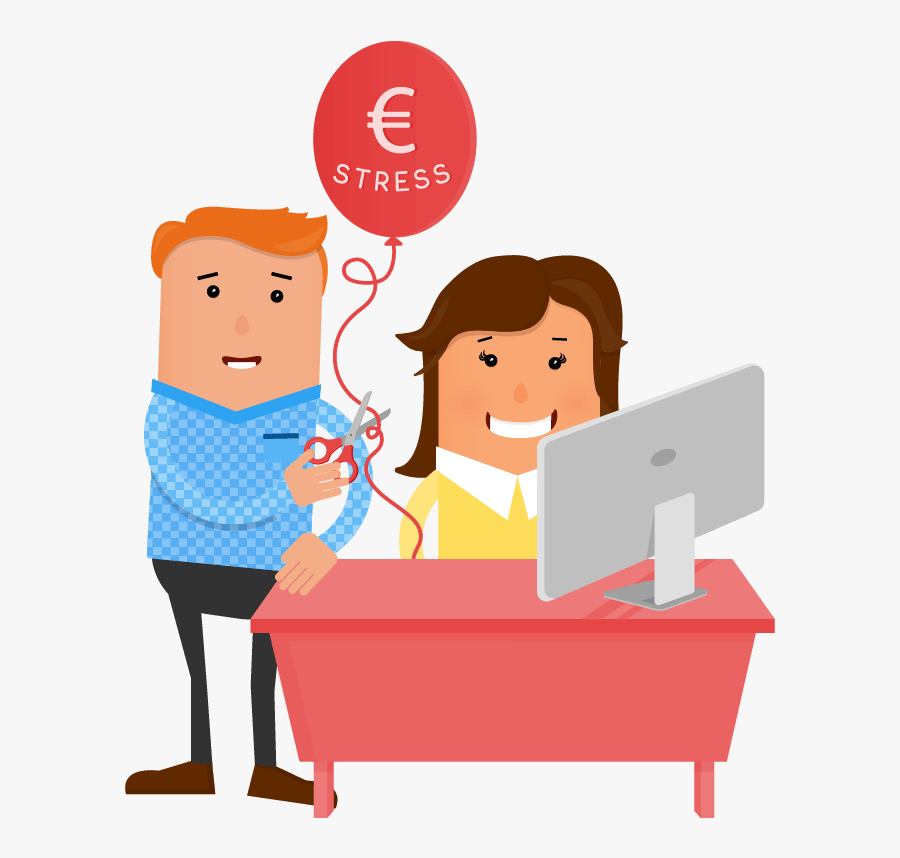 Financial Is A Real - Financial Stress Employee Financial Wellness, Transparent Clipart