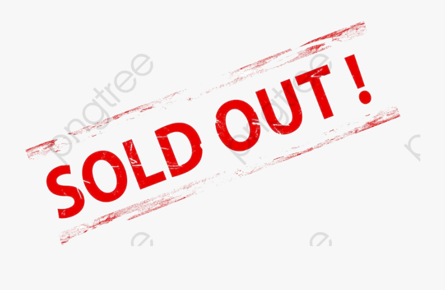 English Sold Out, Letter, Sold Out, Red Png Transparent - Sold Out Coming Soon, Transparent Clipart