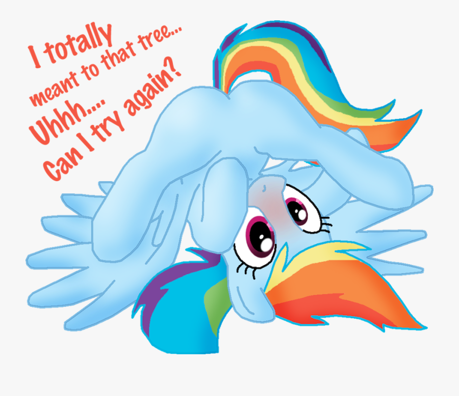 Transparent Try Again Clipart - Rainbow Dash Yiff, Transparent Clipart