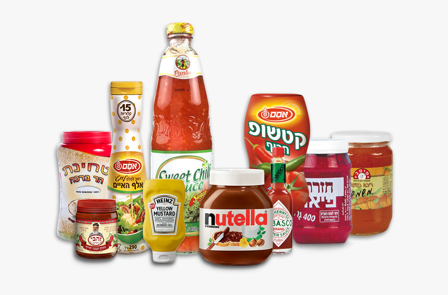 Condiments And Spreads, Like Tahini Paste, Thousand - Bottle, Transparent Clipart