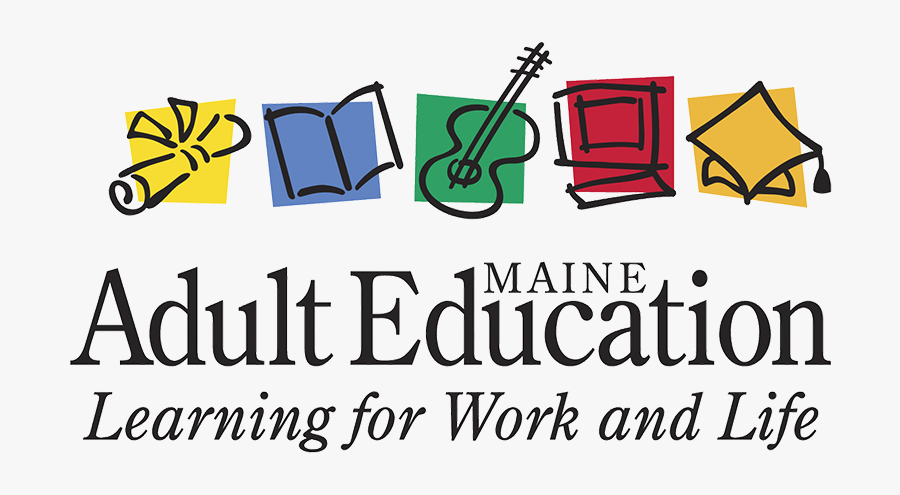 Maine Adult Education Association - Adult Educations, Transparent Clipart