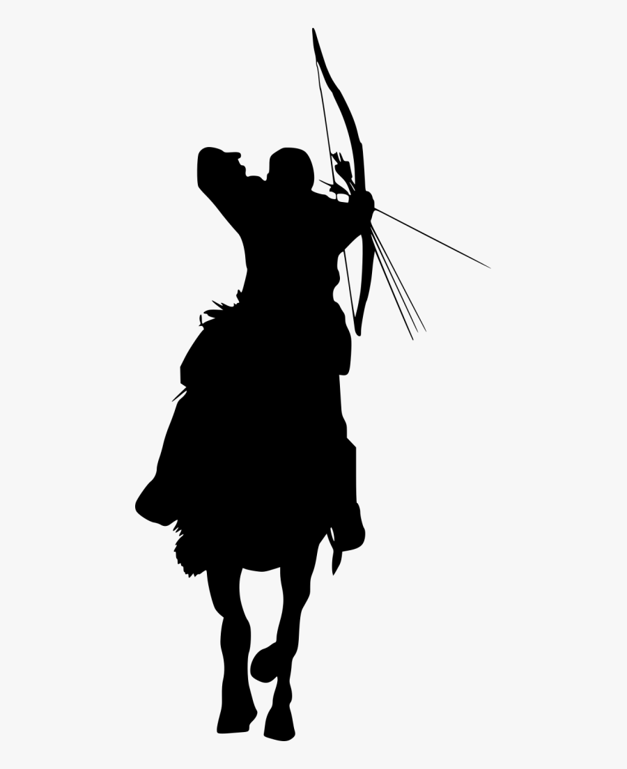 Silhouette Bagpipes Portable Network Graphics Drawing - Horse Archer Silhouette, Transparent Clipart