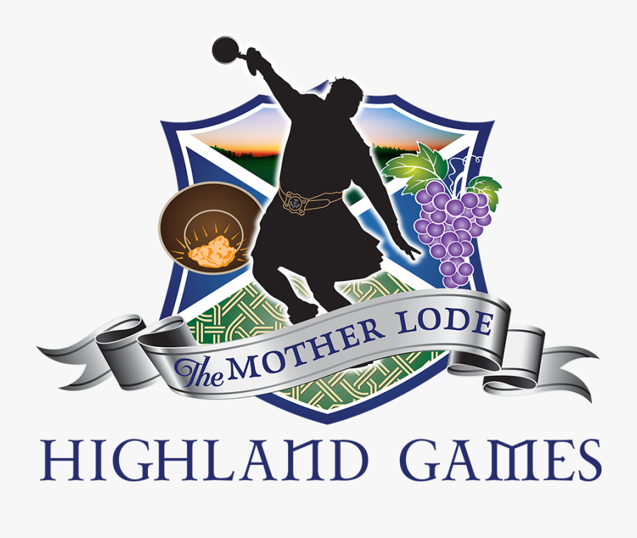 Transparent Bagpipes Clipart - Scottish Highland Games Logo, Transparent Clipart