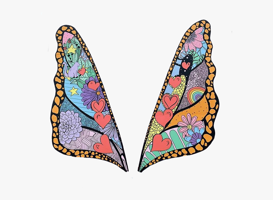 #wings #butterfly #taylorswift #taylor #swift #flower - Taylor Swift Me Mural, Transparent Clipart