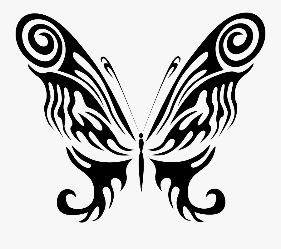 Butterfly Design Clipart Butterfly Wing - Anime Butterfly Wings Drawings, Transparent Clipart