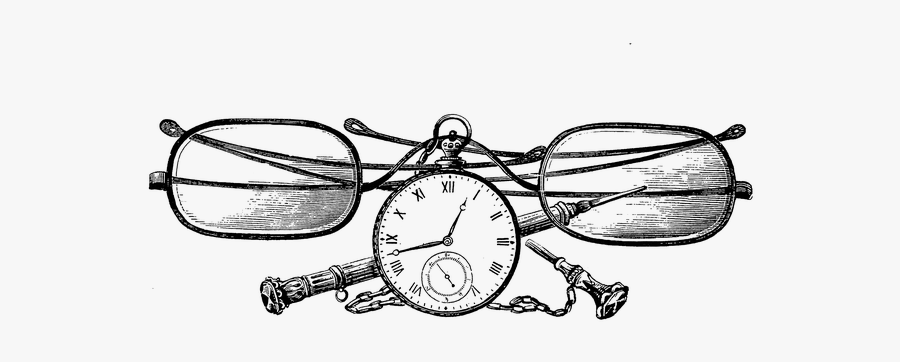 Sunglasses Clipart Vintage - Illustration, Transparent Clipart