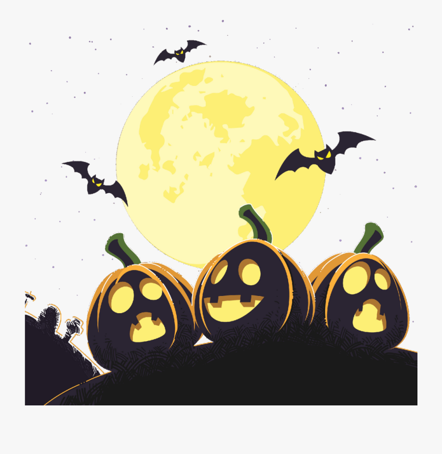 Halloween Background Png - Spooky Halloween Background, Transparent Clipart