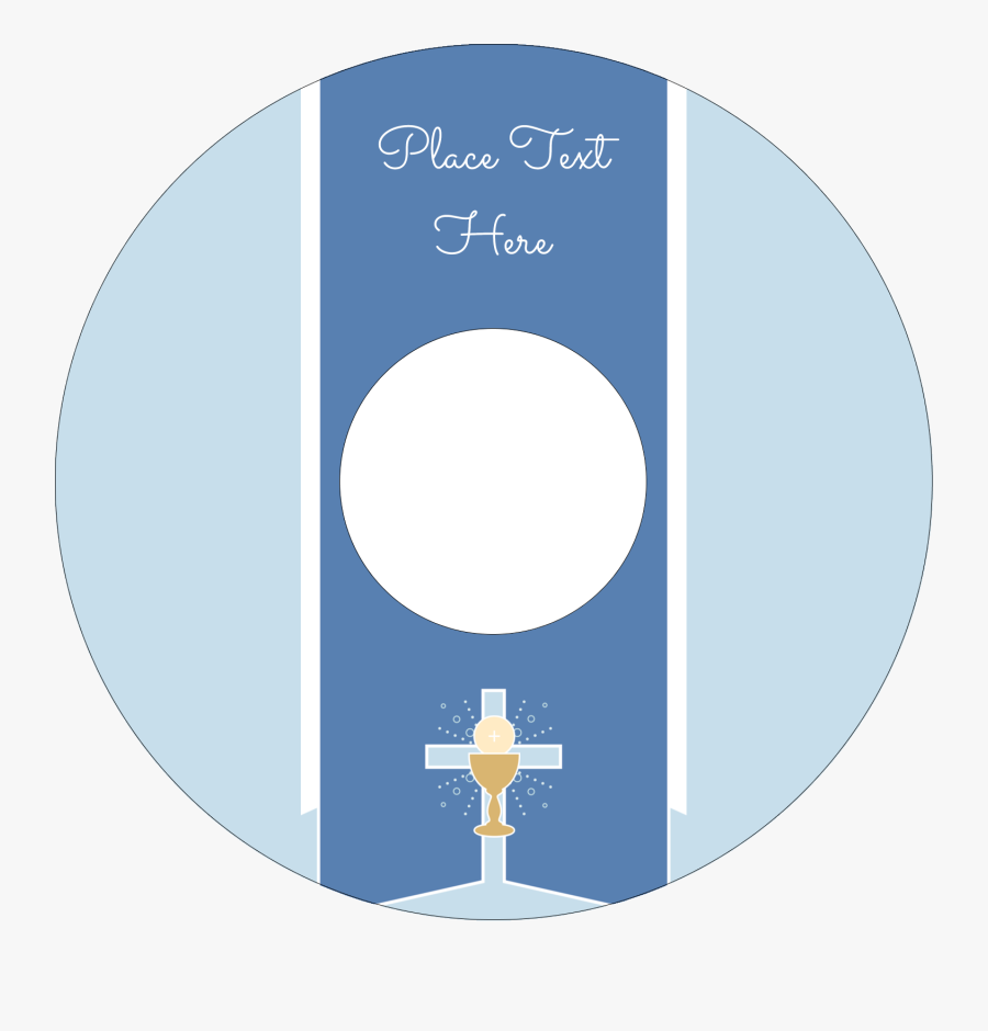 65 - First Communion Label Templates, Transparent Clipart