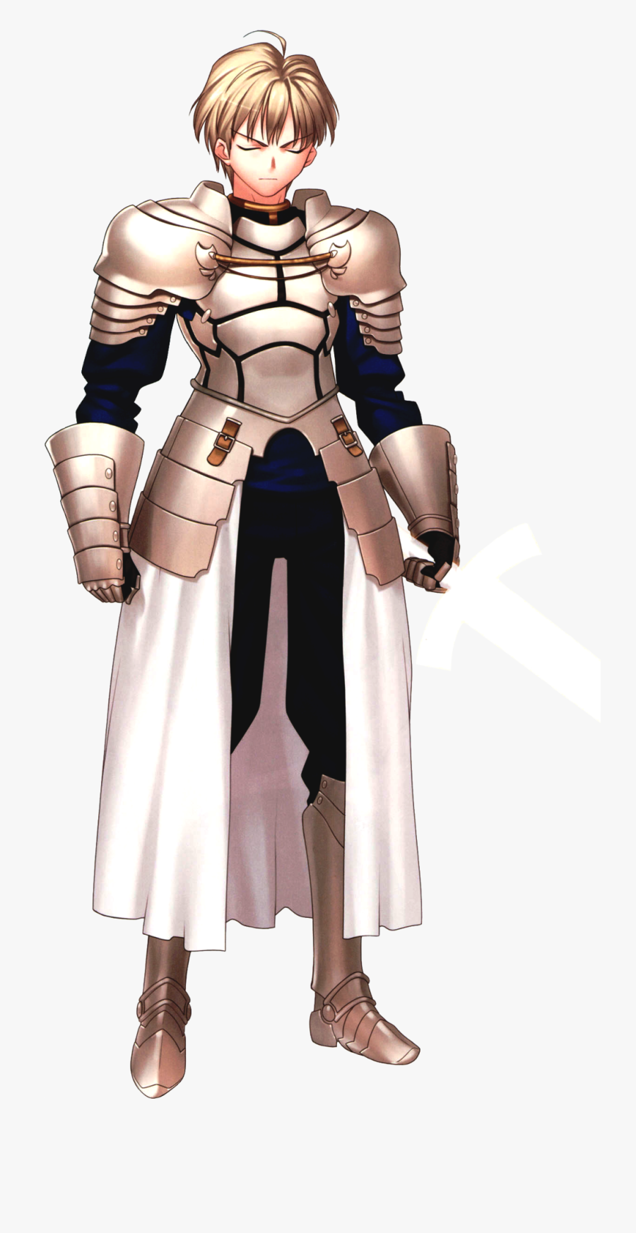 Clip Art Stay Night Servants Saber - Fate Arthur And Guinevere, Transparent Clipart