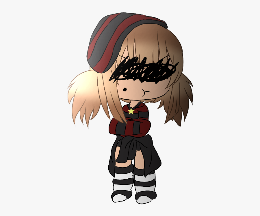 Gatchalife Gatcha Jealous Bully Freetoedit - Cartoon, Transparent Clipart