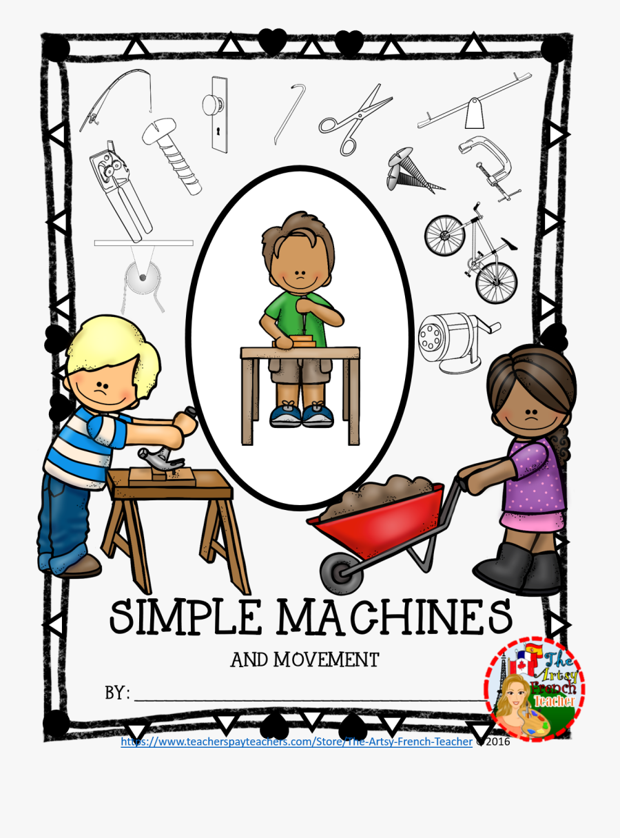 Machines For Primary Pages - Simple Machine, Transparent Clipart