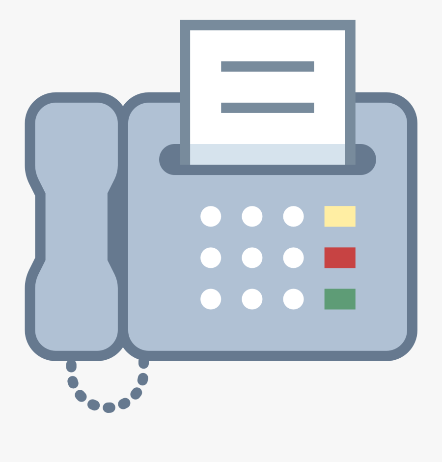 Fax Png Icon, Transparent Clipart