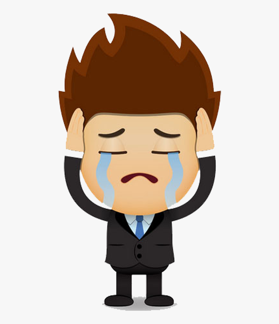 Cartoon Royalty Free Clip Art Man Transprent - Cartoon Man Sad Png, Transparent Clipart