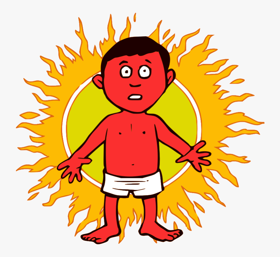 Transparent Advocacy Clipart - Sunburn Clipart, Transparent Clipart