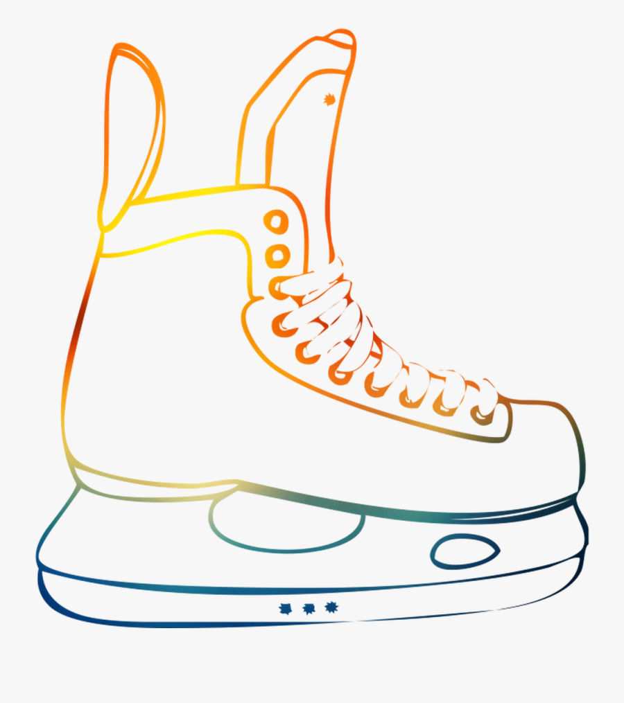 Design Clothing Shoe Illustration Accessories Free - Figure Skate, Transparent Clipart